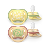 Philips Avent Ultra Air Πιπίλες 0-6m – Σετ 2 τεμαχίων με ανάλαφρο σχεδιασμό & απαλή θηλή