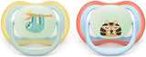 Philips Avent Ultra Air Πιπίλες Ζωάκια 0-6m – Σετ 2 τεμαχίων με ανάλαφρο σχεδιασμό