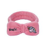Ροζ Κορδέλα Μαλλιών με Κόμπο και Μονόκερο - Magic Unicorn Headband για Παιδιά