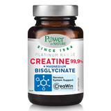 Power Health Platinum Range Creatine 300mg & Magnesium Bisglycinate 375mg 60 Κάψουλες