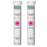 Power of Nature Echinacea Extra with Vitamin C & Zinc 24 Effervescent Tablets