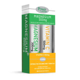 Power Health Magnesium 300mg Με Στέβια 20 Αναβράζοντα Δισκία & Δώρο Vitamin C 500mg 20 Αναβράζοντα Δισκία