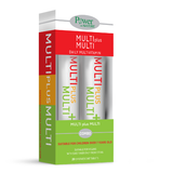 Power Health Multi+Multi Daily Multivitamin Με Στέβια 2x20 Αναβράζοντα Δισκία