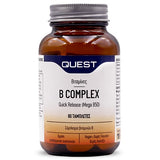 Quest B Complex Quick Release (Mega B-50) 30tabs