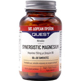 Quest Synergistic Magnesium 150mg με Βιταμίνη B6 60+30 ταμπλέτες – Υποστήριξη Μυών & Νευρικού Συστήματος