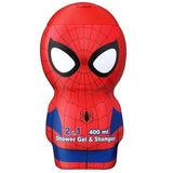 Air-Val Spiderman 2 in 1 Shower Gel & Shampoo 400ml