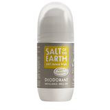 Salt Of The Earth Vegan Refillable Roll-On Deodorant Amber & Sandalwood 75ml
