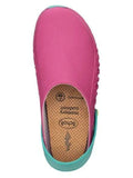 Scholl Clogs Pink Unisex Evoflex Comfort View 3