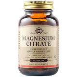 Solgar Magnesium Citrate 60 Δισκία Συμπλήρωμα Μαγνησίου