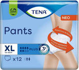 TENA Pants Plus XL 12 τεμάχια πάνες ακράτειας