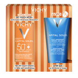 Vichy Capital Soleil Dry Touch SPF50 αντηλιακό προσώπου για λιπαρή επιδερμίδα με δώρο After Sun 100ml