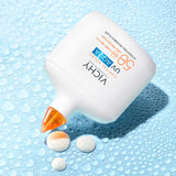 Vichy Capital Soleil UV Aqua SPF50 αντηλιακό προσώπου ενυδατικό αόρατο για υψηλή προστασία