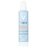 Vichy Capital Soleil UV Aqua Hydrating Invisible Spray SPF50 Ενυδατικό Spray Γαλάκτωμα Προσώπου & Σώματος 200ml