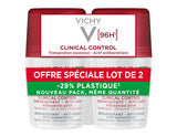 Vichy Déodorant Clinical Control 96H Αποσμητικό Roll-On 2x50ml -50% Στο 2ο Προϊον
