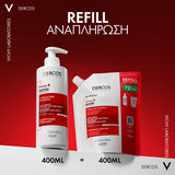 Vichy Dercos Energy+ Refill Σαμπουάν για Τριχόπτωση 400ml