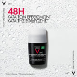 Vichy Homme 48h anti-irritation antiperspirant αποσμητικό διπλή συσκευασία για άνδρες