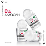 Vichy Homme anti-perspirant 48h anti-stains αποσμητικό roll on για άνδρες