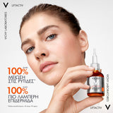 Vichy Liftactiv Vitamin C Serum 16% ορός λάμψης προσώπου για πανάδες και θαμπή επιδερμίδα