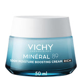 Vichy Mineral 89 Rich Moisture Boosting Cream 50ml πλούσια ενυδατική κρέμα προσώπου