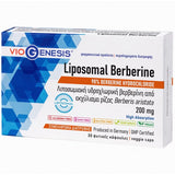 VioGenesis Liposomal Berberine 200mg 30 veggie caps λιποσωμιακή βερβερίνη υψηλής απορρόφησης
