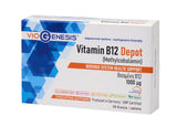 VioGenesis Vitamin B12 Depot 1000μg - 30 δισκία σε Blister με Μεθυλοκοβαλαμίνη για Νευρική και Αιμοποιητική Υποστήριξη