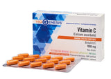 VioGenesis Vitamin C 1000mg 30 δισκία - Βιταμίνη C (Calcium Ascorbate) για Υποστήριξη του Ανοσοποιητικού Συστήματος