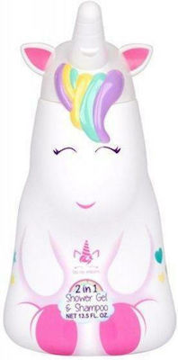 Air-Val Unicorn 2 in 1 Shower Gel & Shampoo 400ml