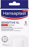 Hansaplast Αποστειρωμένα Αυτοκόλλητα Επιθέματα Med+ Sensitive XL 6x7cm 5τμχ