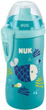Nuk Junior Cup Chameleon Παγουράκι που Αλλάζει Χρώμα με Καπάκι Push-Pull 18m+ Μπλε Ψάρι, 300ml