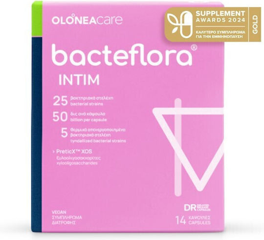 Olonea Bacteflora Intim Προβιοτικά για το Κολπικό Μικροβίωμα 10 κάψουλες