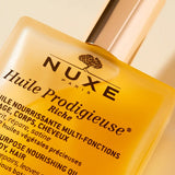 Nuxe Huile Prodigieuse Rich Ξηρό Λάδι Για Πρόσωπο-Σώμα-Μαλλιά 100ml