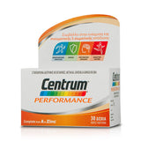 Centrum Performance Συμπλήρωμα Διατροφής Με Βιταμίνες, Μέταλλα, Ginseng & Ginkgo Biloba 30 Δισκία