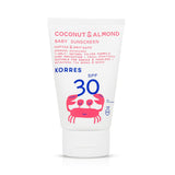 Korres Baby Sunscreen Coconut & Almond SPF30 100ml Πρόσωπο & Σώμα