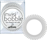 Invisibobble Slim Crystal Clear Λαστιχάκια Μαλλιών  3 Τεμάχια 
