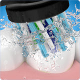 Oral-B Cross Action Black Edition Ανταλλακτικές Κεφαλές Ηλεκτρικής Οδοντόβουρτσας 4 Τεμάχια