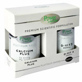 Power Of Nature Premium Scientific Formulation Platinum Range Calcium Plus 30 ταμπλέτες & Platinum Range D-Vit 3 2000iu 20 ταμπλέτες