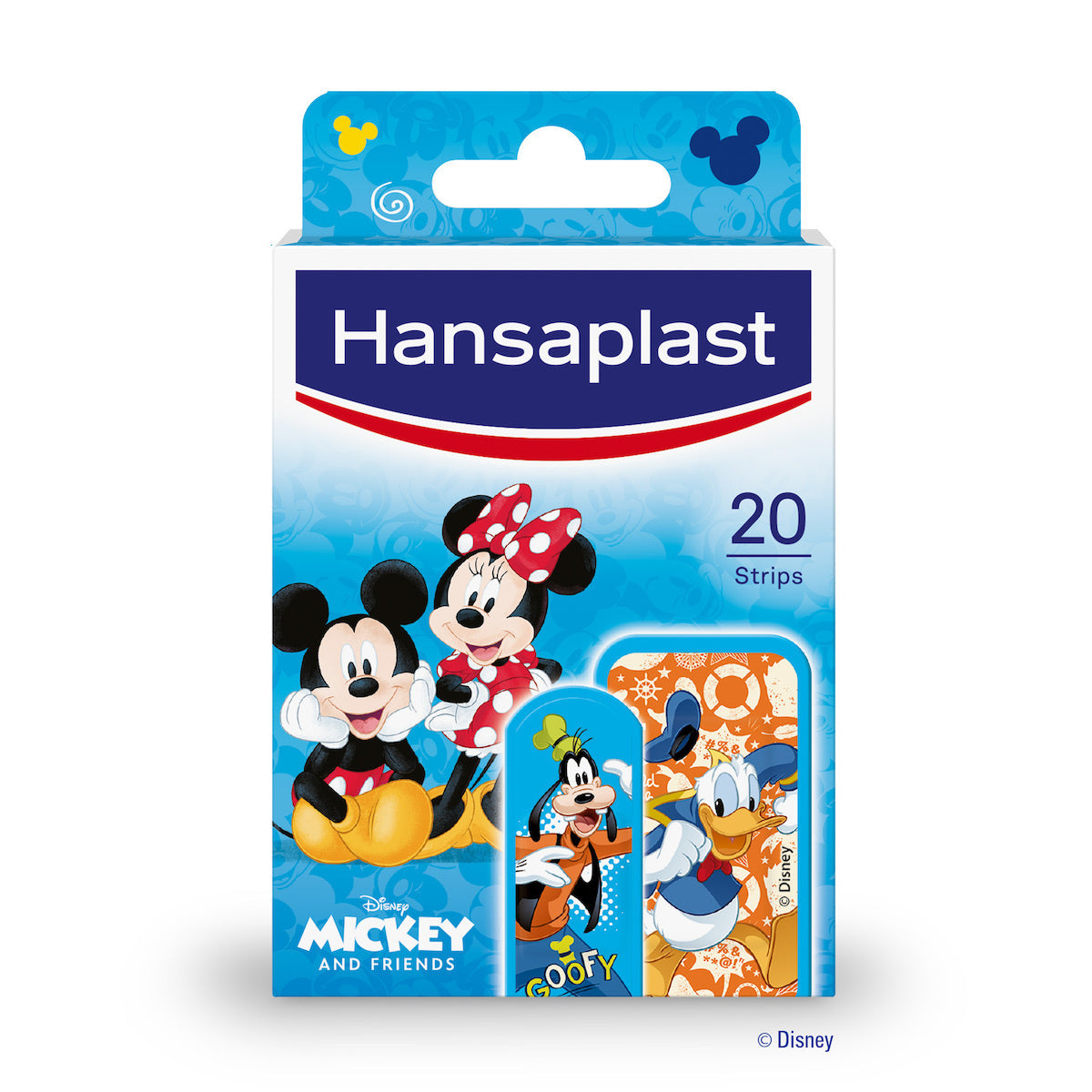 Hansaplast Αυτοκόλλητα Επιθέματα Disney Mickey Mouse & Friends για Παιδιά 20τμχ