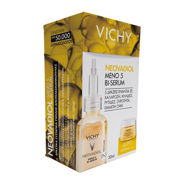 Vichy Neovadiol Meno 5 BI-Serum 30ml & Δώρο Neovadiol Replenishing Anti0Sagginess Day Cream 15ml