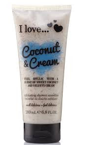 I Love Exfoliating Shower Smoothie Coconut & Cream 200ml