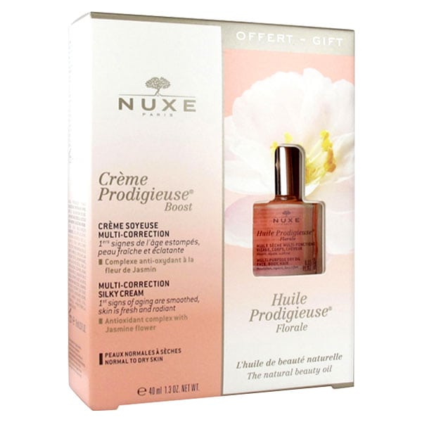 Nuxe Creme Prodigieuse Boost Multi Correction Silky Cream 40ml & Δώρο Huile Prodigieuse Floral 10ml