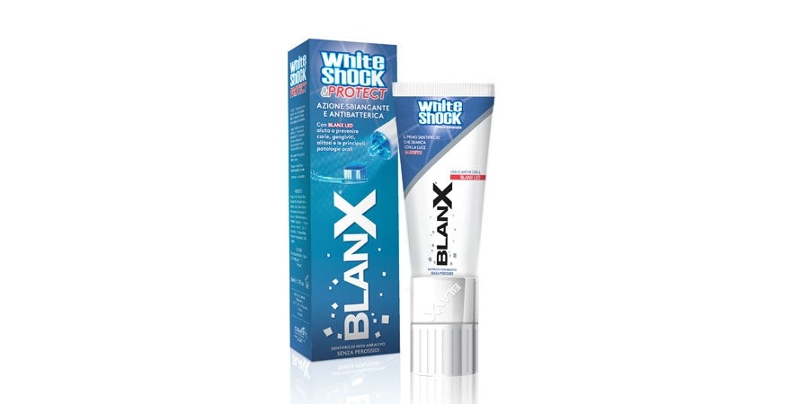 Blanx White Shock & Protect Οδοντόκρεμα 50ml & Λαμπάκι Blanx Led