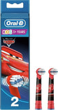 ORAL B Stages Power Kids Cars Extra Soft Ανταλλακτική Κεφαλή Ηλεκτρικής Οδοντόβουρτσας Για Παιδιά Από 3 ετών 2 τμχ 