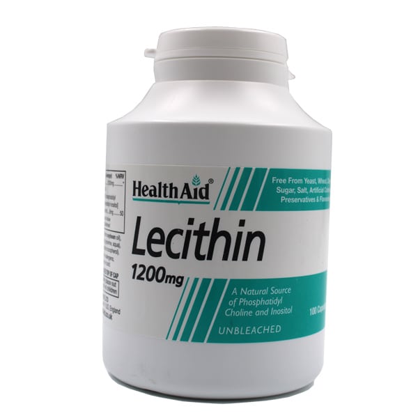 Health Aid Lecithin 1200mg 100 Caps