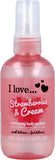 I Love Refreshing Body Spritzer Strawberries & Cream 100ml