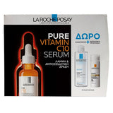 La Roche Posay Pure Vitamin C10 Serum 30ml & Δώρο Eau Micellaire Ultra 50ml & Anthelios Age Correct 3ml