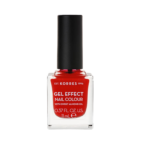 Korres Gel Effect Nail Colour 48 Coral Red