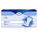 Tena Lady Super Σερβιέτες 15 Τεμάχια