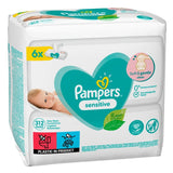 Pampers Sensitive Μωρομάντηλα (6x52)