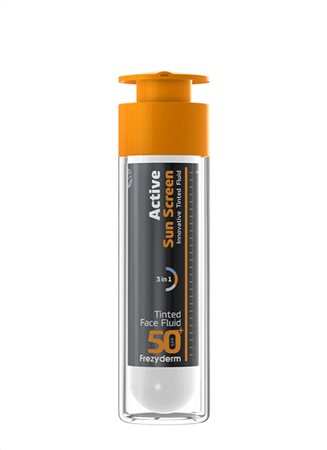 Frezyderm Active Sun Screen Tinted Face Fluid spf50+ 50ml