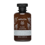 Apivita Pure Jasmine with Essential Oils Shower Gel 250mL - Αφρόλουτρο Με Αιθέρια Έλαια & Άρωμα Γιασεμί - 87% φυσική σύνθεση